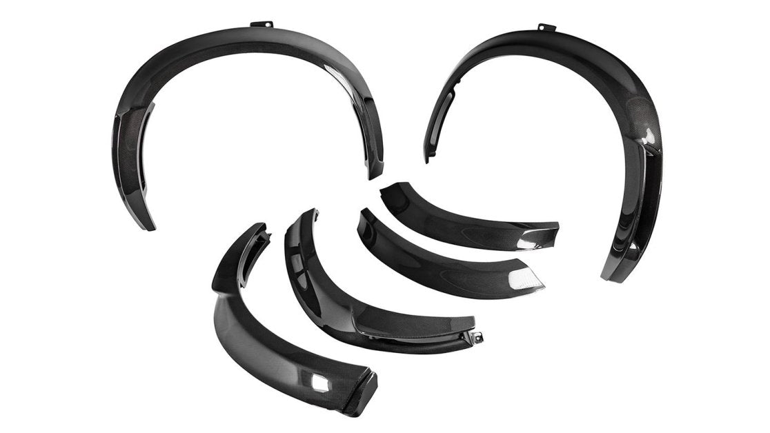 Novitec Wheel Arch Liners Visible Carbon (Original Look) for Ferrari Purosangue