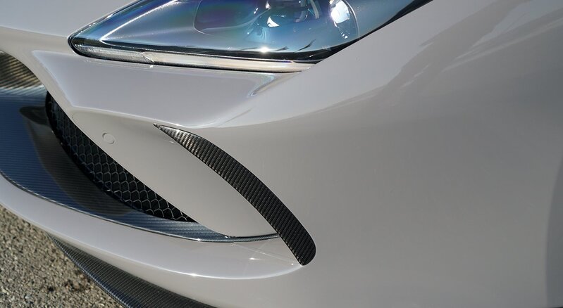 Novitec Ferrari F8 Tributo/Spider | Sideflaps (Visible Carbon)