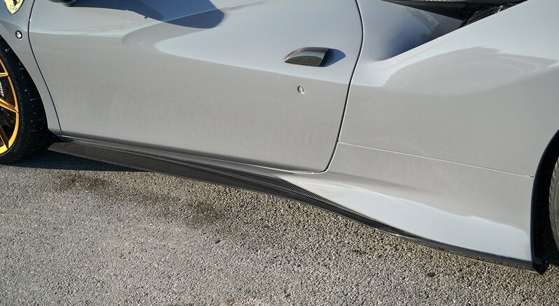 Novitec Ferrari F8 Tributo/Spider | Side Panels (Visible Carbon)