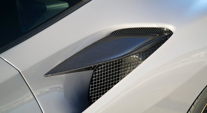Novitec Ferrari F8 Tributo/Spider | Air-Guide Side Wall (Visible Carbon)
