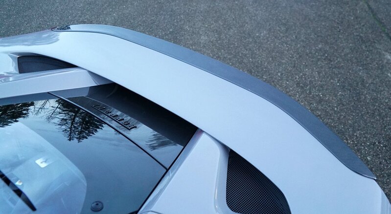 Novitec Ferrari F8 Tributo/Spider | Rear Spoiler Lip (Visible Carbon)