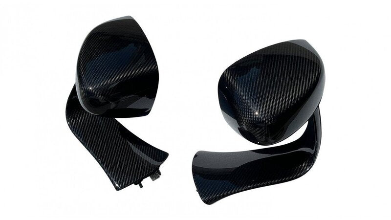 Novitec Ferrari F8 Tributo/Spider | N-Largo Mirrors Variant 2 (Visible Carbon)