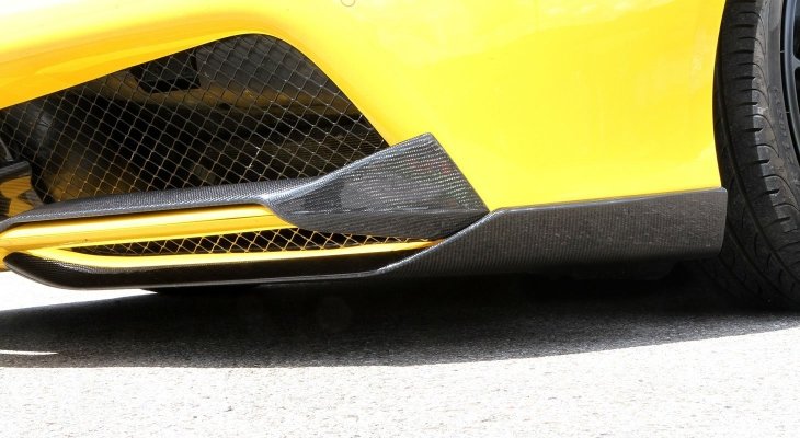 Ferrari 488 Spider/GTB | Novitec Frontflaps (Visible Carbon - Ferrari)
