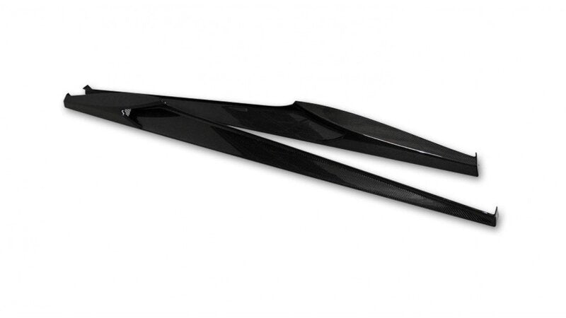 Ferrari 488 Spider/GTB | Novitec Side Panels (Set) (Visible Carbon - Ferrari)