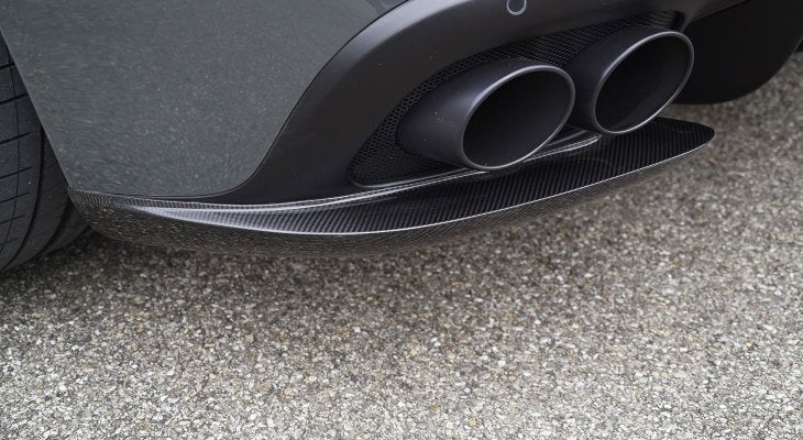 Novitec Ferrari GTC4 Lusso | Add-On Part For Diffusor (Visible Carbon - Ferrari)