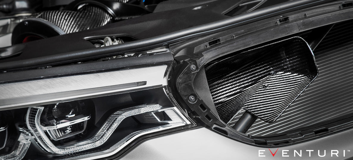 Eventuri BMW F9X M5 Shroud set for upgrading V1 intake