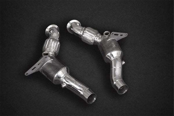 Capristo Catalytic Converters (with Heat Protection) To Suit Ferrari SF90 - 02FE12703009