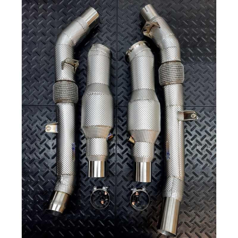 Redstar Downpipes for Mercedes ML GL GLE GLS 320/400/450/43/550 M278 V8