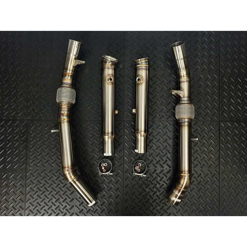 Redstar Downpipes for Mercedes ML GL GLE GLS 320/400/450/43/550 M278 V8