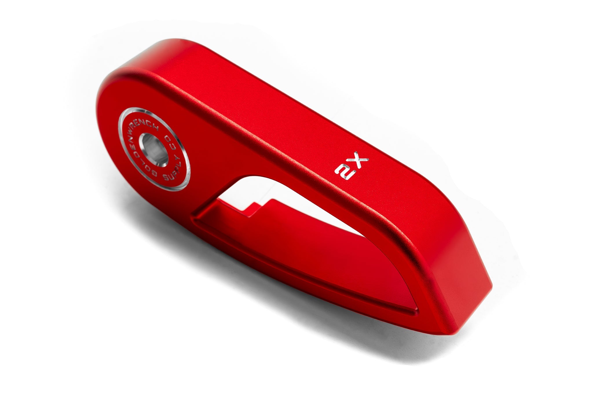 Goldenwrench Supply BMW M Car F Series BLACKLINE Performance Edition RED Hood Latch Handle (RHD)