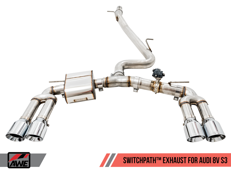 AWE Exhaust Suite FOR AUDI 8V S3