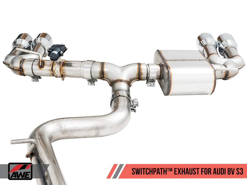 AWE Exhaust Suite FOR AUDI 8V S3