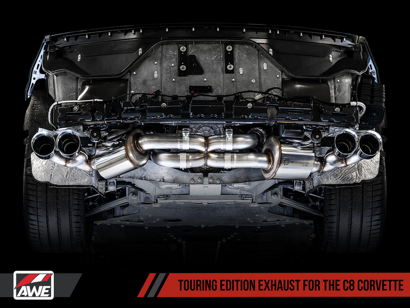 AWE Exhaust Suite FOR THE CHEVROLET C8 CORVETTE