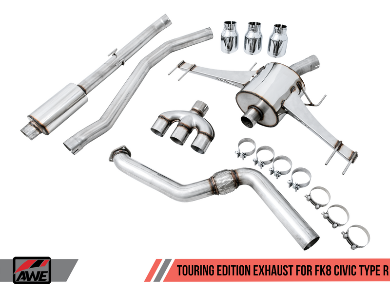 AWE Exhaust Suite FOR THE FK8 CIVIC TYPE R
