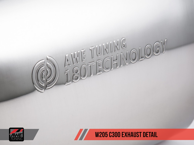 AWE Exhaust Suite FOR MERCEDES-BENZ W205 C300 / C200