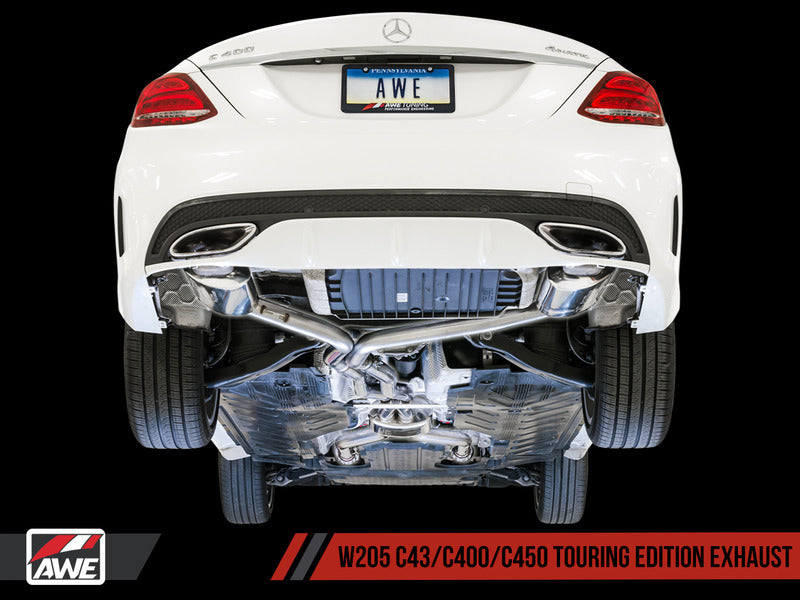 AWE TUNING MERCEDES-BENZ W205 AMG C43 / C400 / C450 AMG Exhaust Suite
