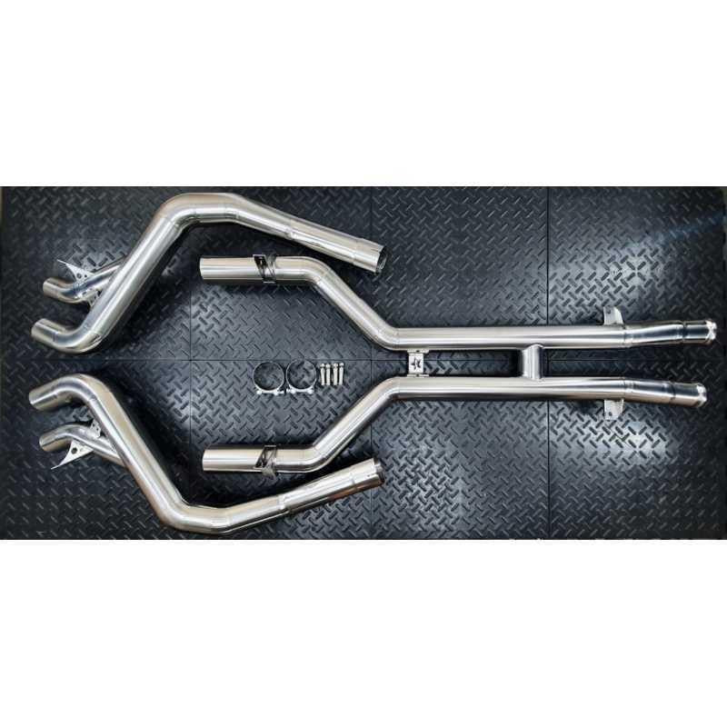 Redstar Titanium Touring (Rear Mufflers) Exhaust for Mercedes AMG GT Black Series