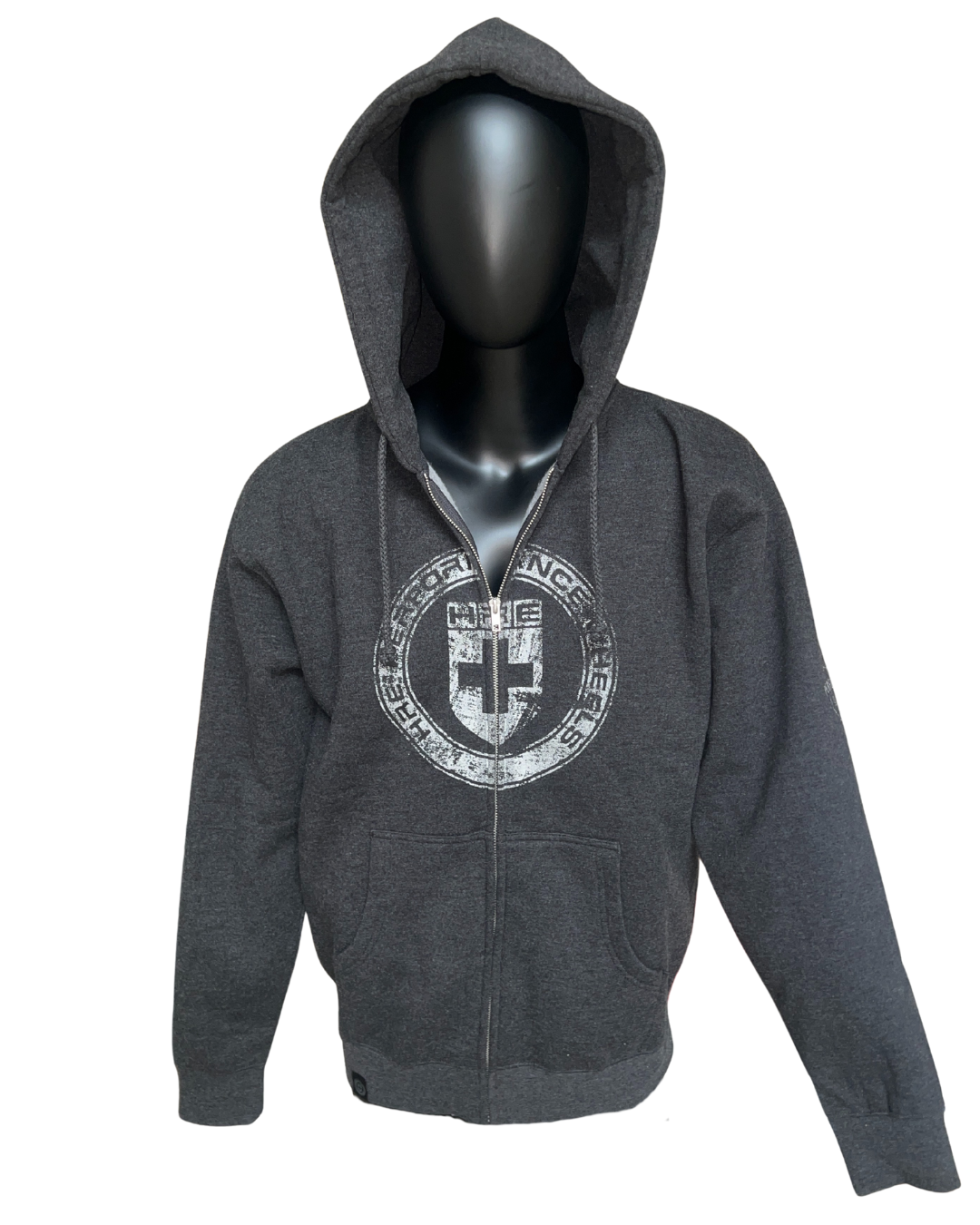 HRE Mens Grey Classic Hoodie