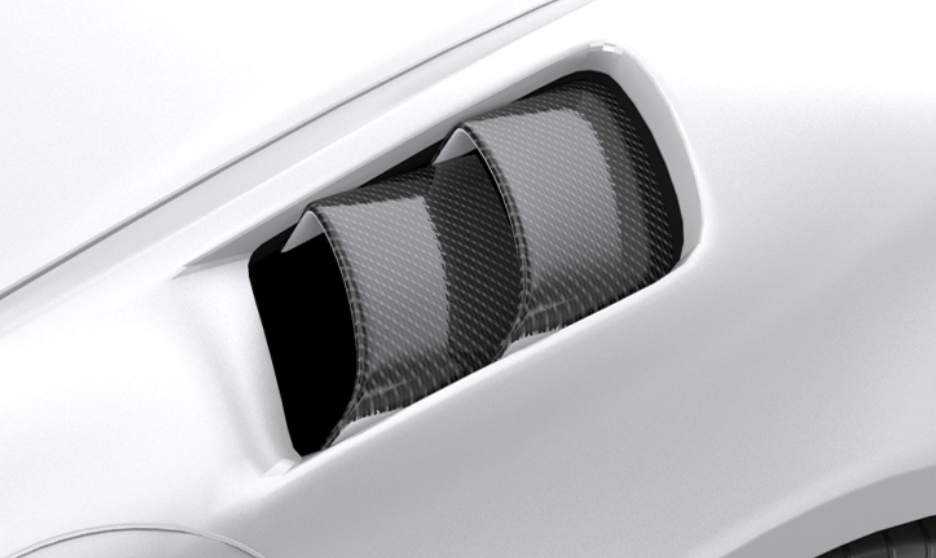 1016 Industries Porsche 718 Spyder RS Fender Vents (Carbon Fiber)