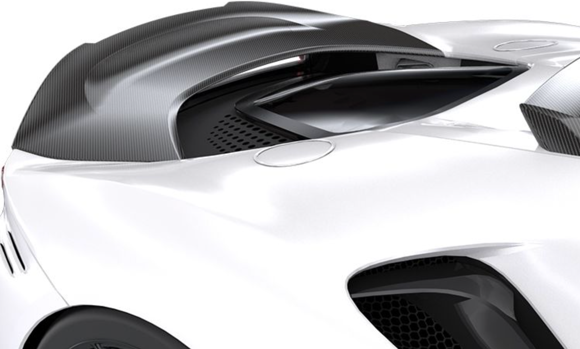 1016 Industries Ferrari SF90 Race Spoiler (Twill Carbon)