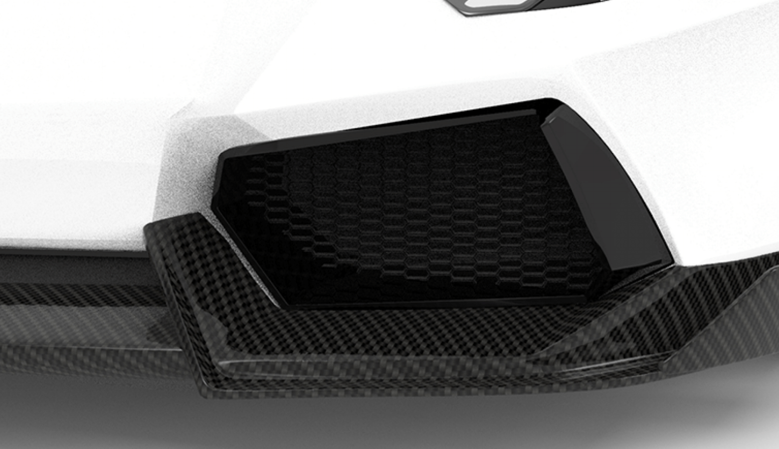 1016 Industries Lamborghini Aventador LP700 Front Grill Vents (Twill Carbon)