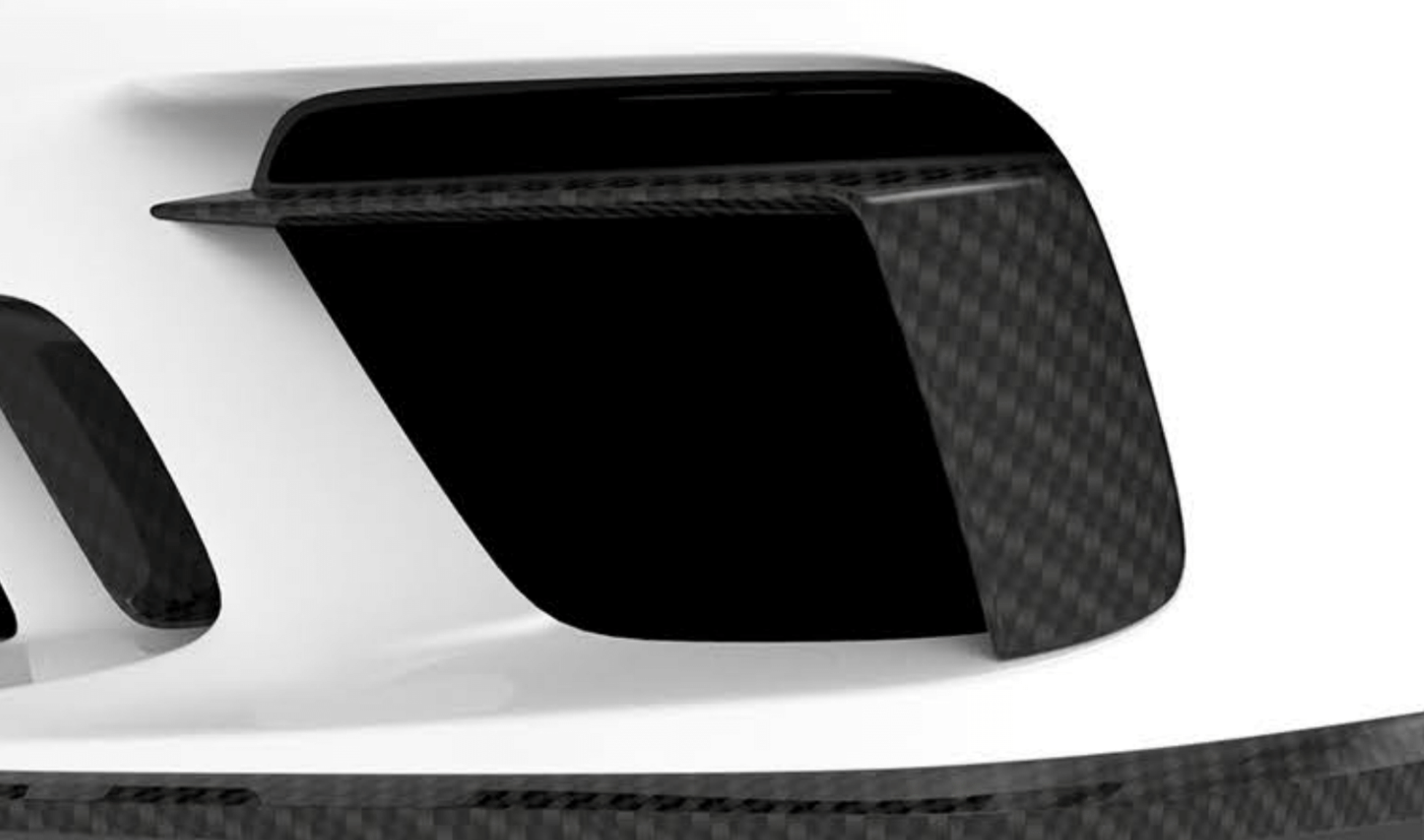 1016 Industries Porsche 991.2 GT3 Front DRL Surrounds (Twill Carbon)