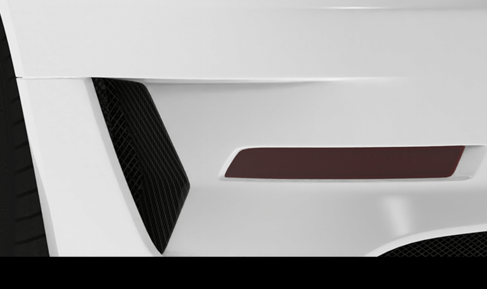 1016 Industries Porsche 991.2 GT3 RS Rear bumper vent surround (Twill Carbon)