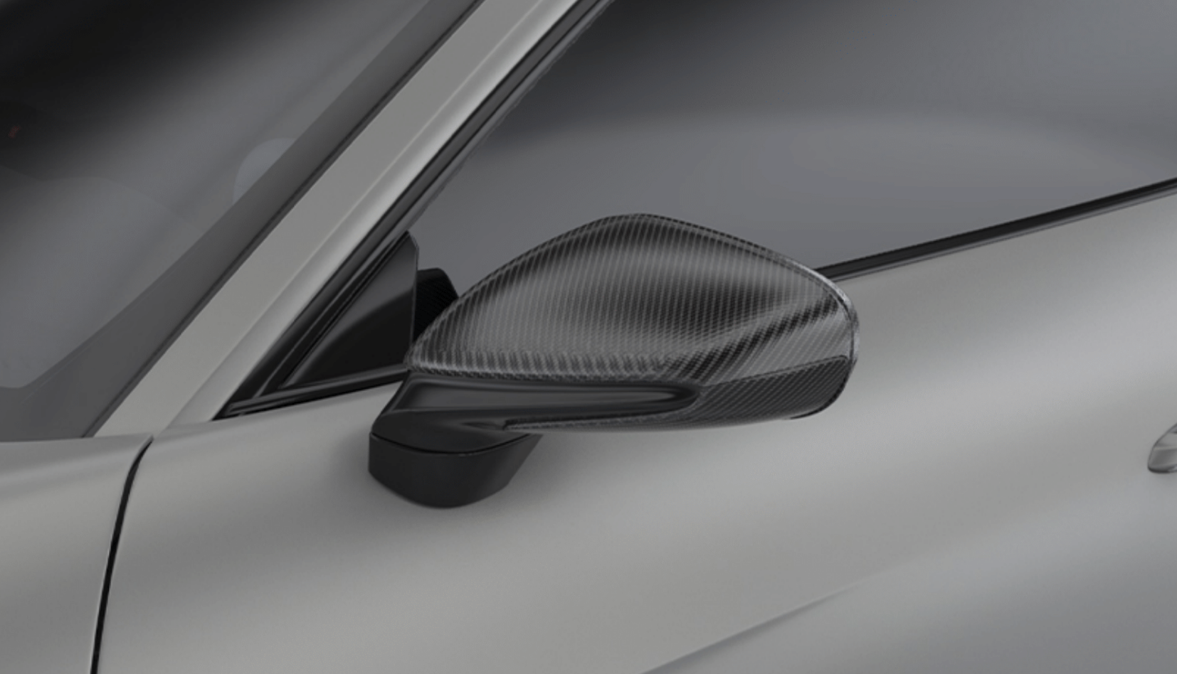 1016 Industries Porsche 992 GT3 RS Mirror Caps (Twill Carbon)