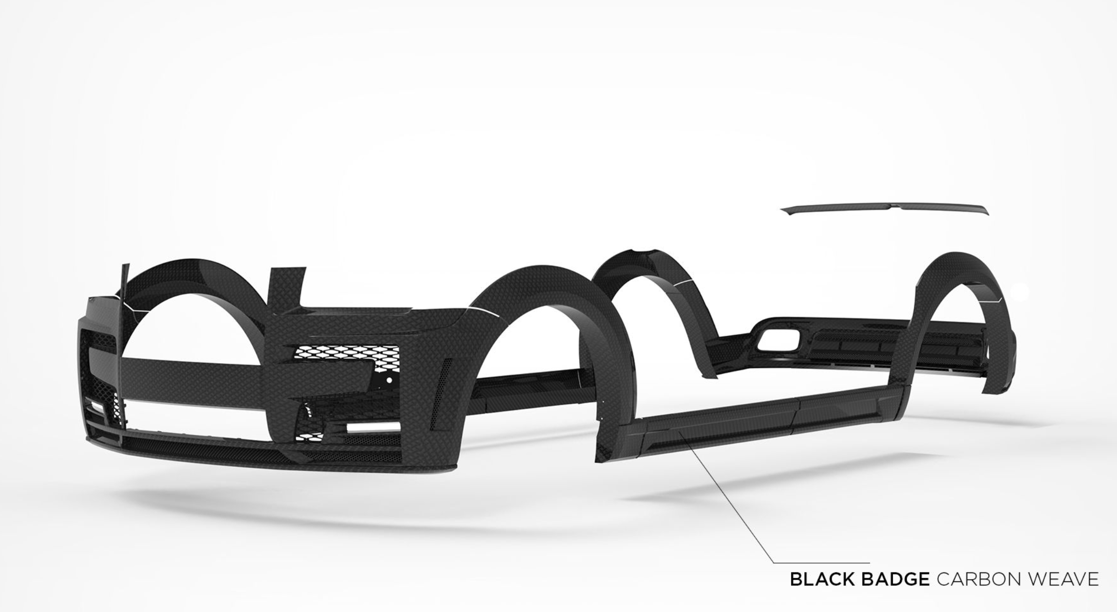 1016 Industries Rolls Royce Cullinan V3 Upgrade Kit (Black Badge Carbon)