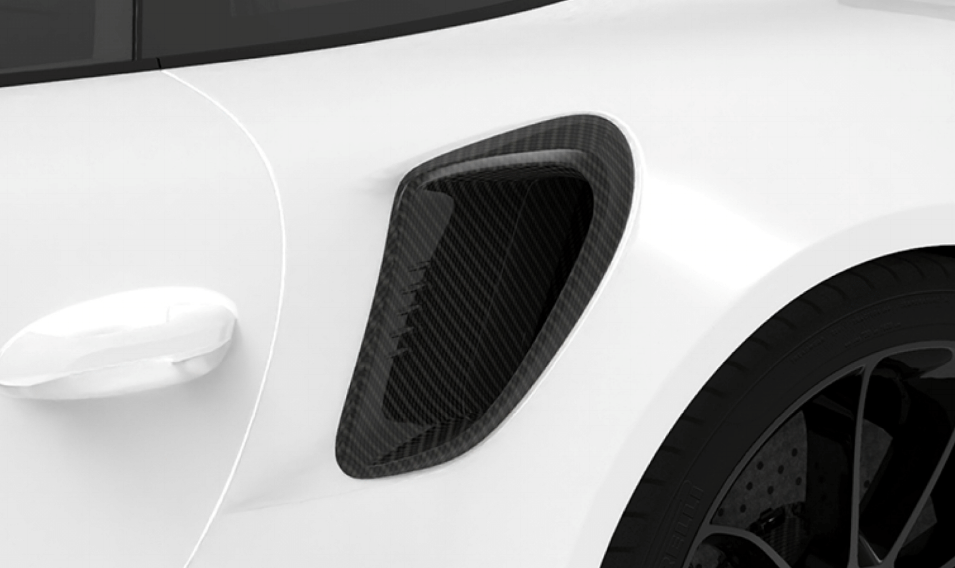 1016 Industries Porsche 991.2 GT3 RS Side Intakes (Twill Carbon)