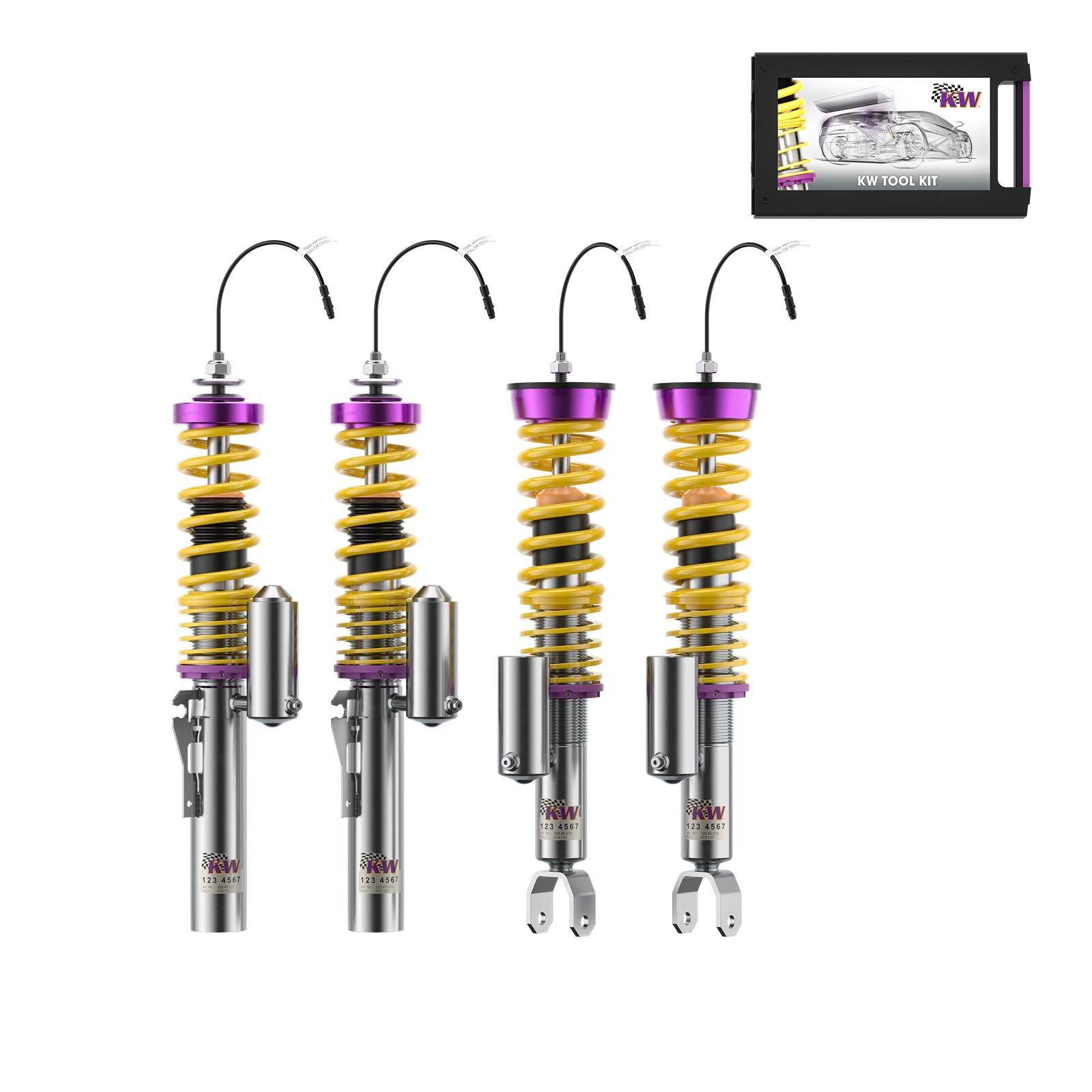 KW Coilover Kit DDC - Plug & Play for Porsche (997) 911 Carrera 2 with PASM (Excluding GTS)