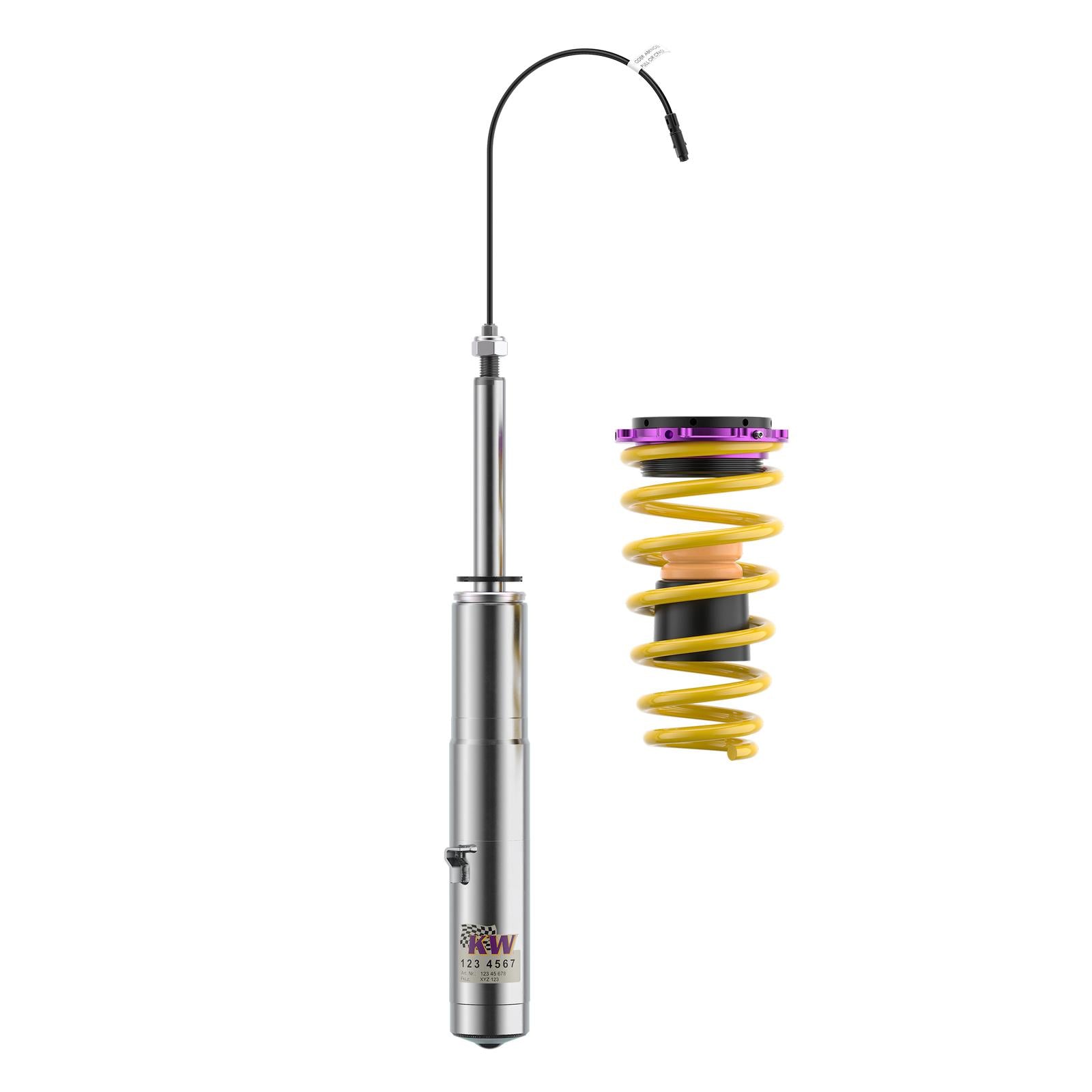 KW DDC - Plug & Play coilovers inox Porsche 911 (991) 05/2011-12/2020