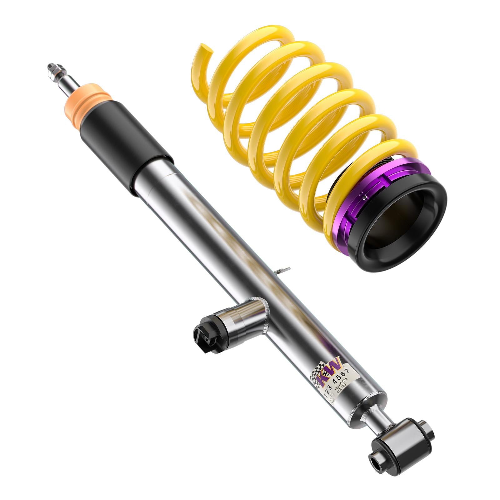 KW DDC - Plug & Play coilovers inox Tesla Model Y 01/2025