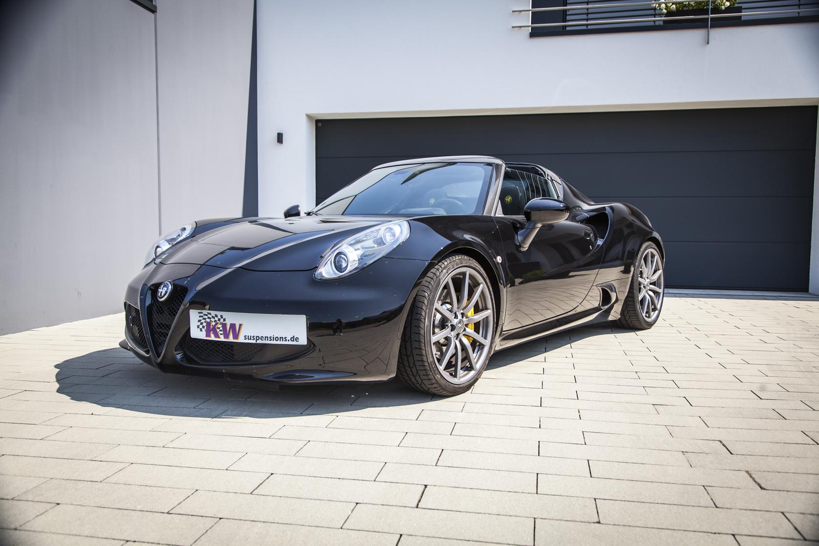 KW Coilover suspension V2 inox ALFA ROMEO 4C SPIDER (961_) 10/2014-