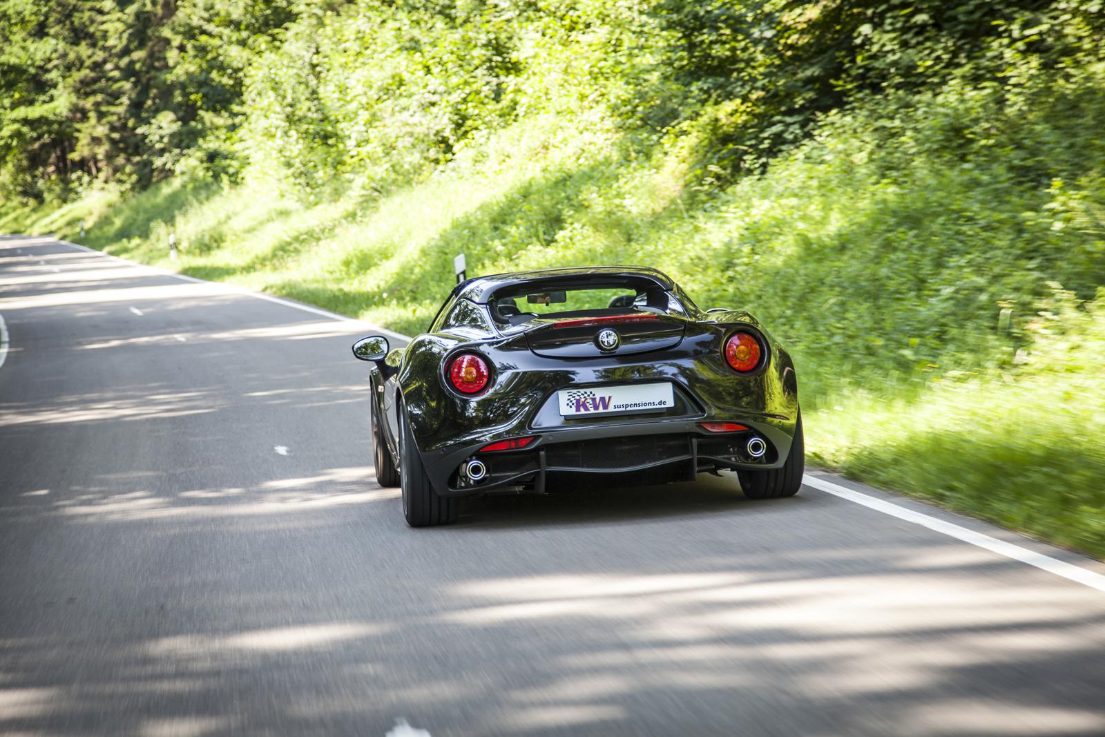 KW Coilover suspension V2 inox ALFA ROMEO 4C SPIDER (961_) 10/2014-