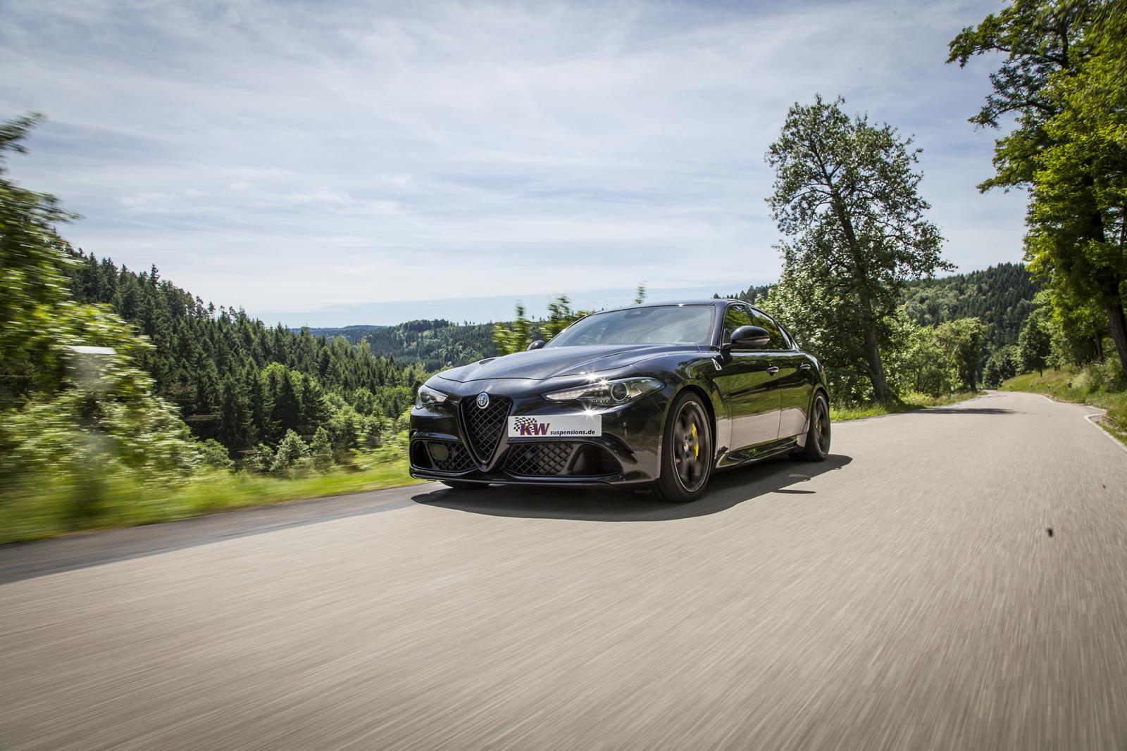 KW DDC - Plug & Play coilovers inox ALFA ROMEO GIULIA (952_) 10/2015-