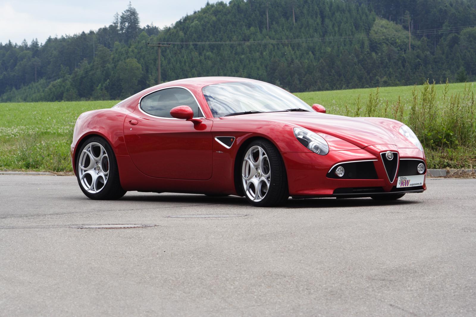 KW Coilover suspension V3 inox (incl. deactivation for electronic dampers) ALFA ROMEO 8C (920_) 01/2007-10/2009