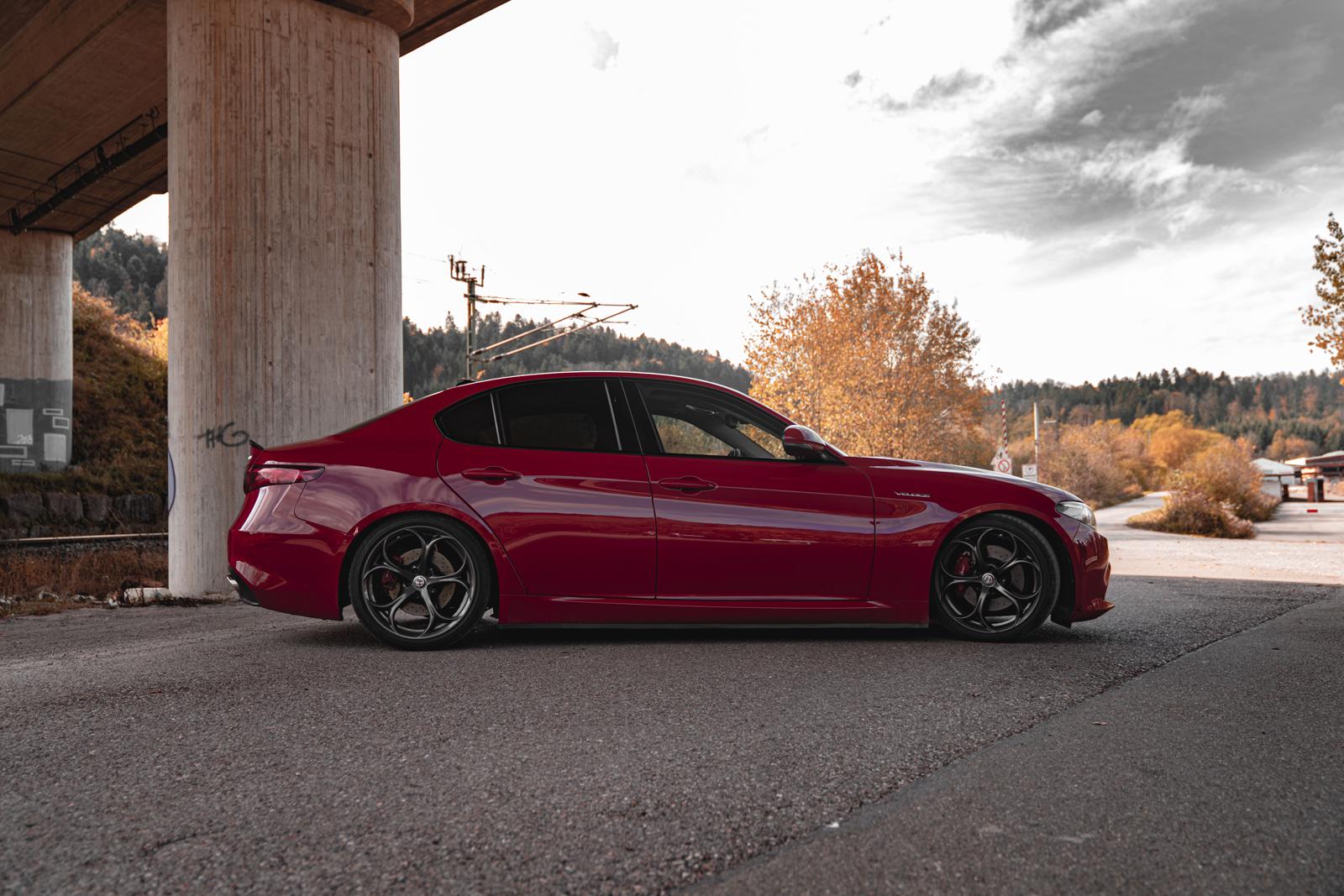 KW Coilover suspension V3 inox (incl. deactivation for electronic dampers) ALFA ROMEO GIULIA (952_) 10/2015- (35215030)