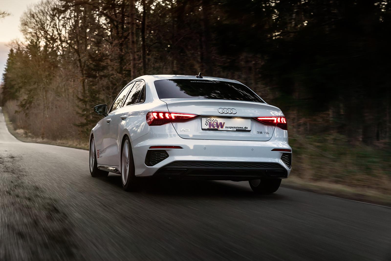 KW Coilover suspension V3 inox (incl. deactivation for electronic dampers) VW GOLF VIII (CD1) 07/2019- (352800CU)