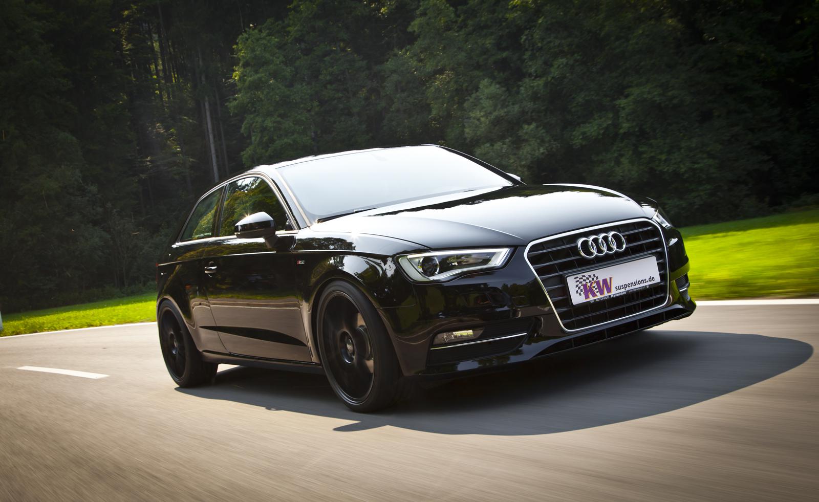 KW Coilover suspension V3 inox AUDI A3 (8V1, 8VK) 04/2012- (35281049)