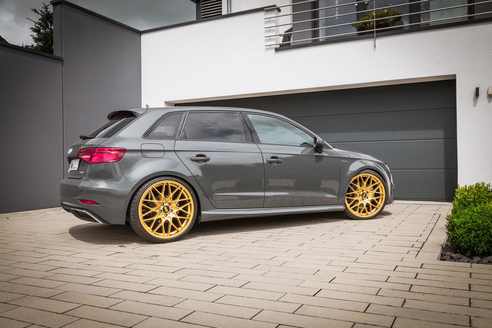 KW Coilover suspension V3 inox AUDI A3 Convertible (8V7, 8VE) 10/2013- (35282017)