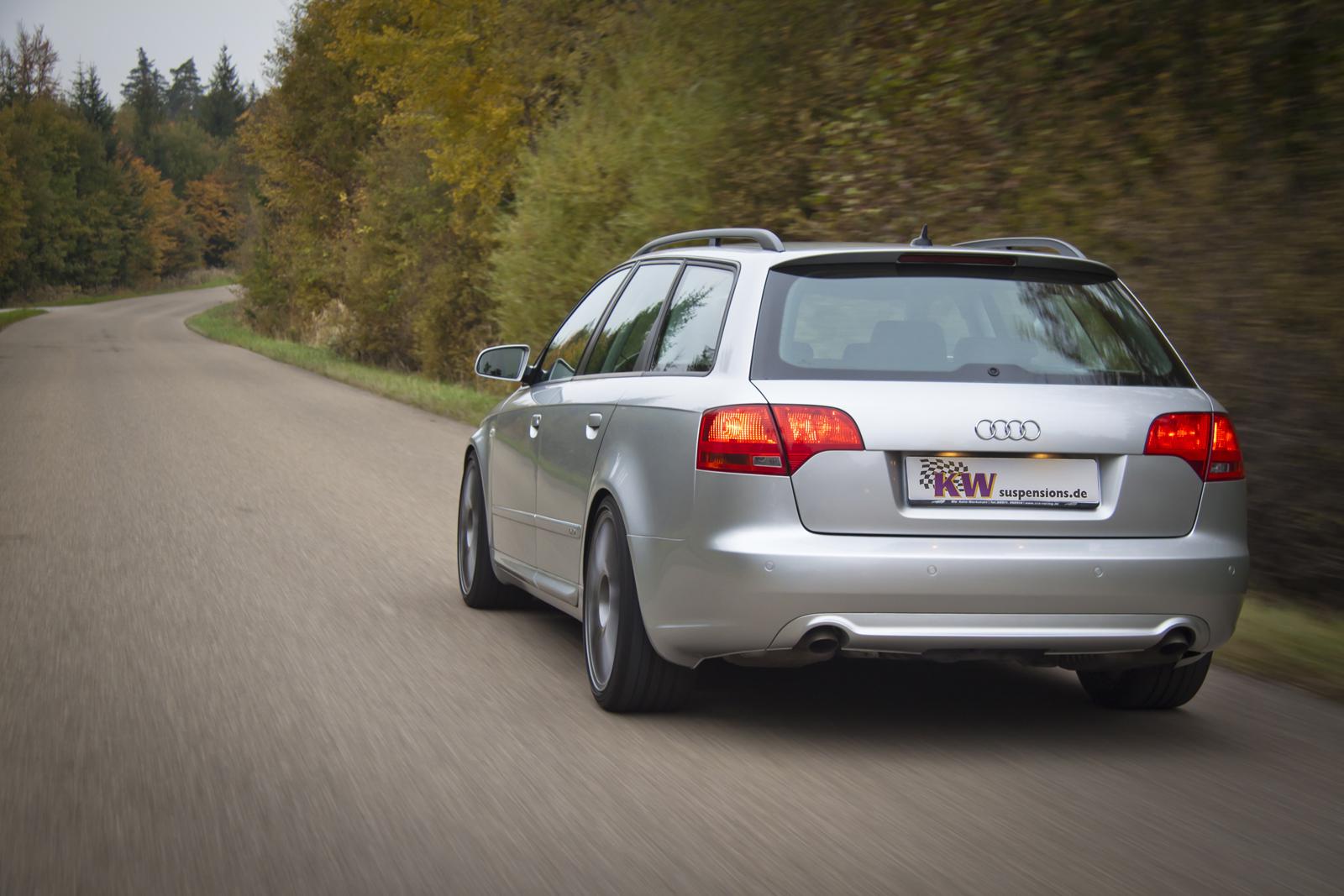 KW Coilover suspension V2 inox AUDI A4 Avant (8E5, B6) 02/2000-12/2005 (15210057)