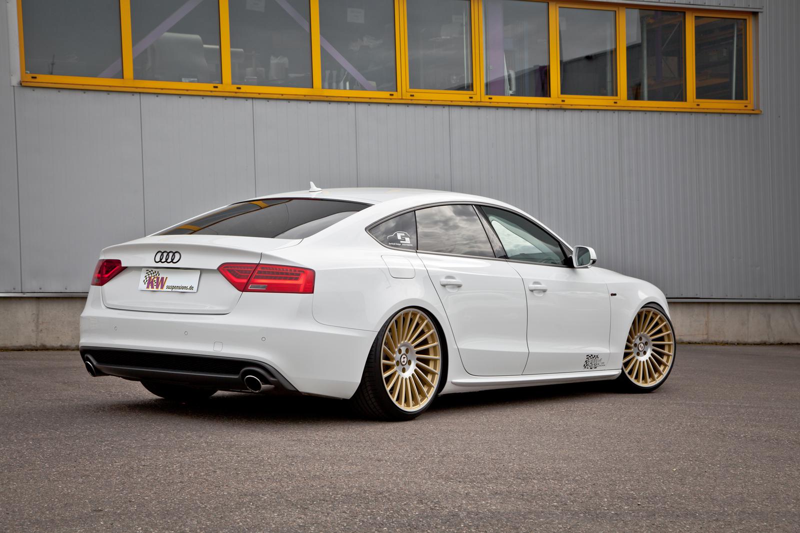 KW DDC - ECU coilovers inox AUDI A5 (8T3) 06/2007-01/2017
