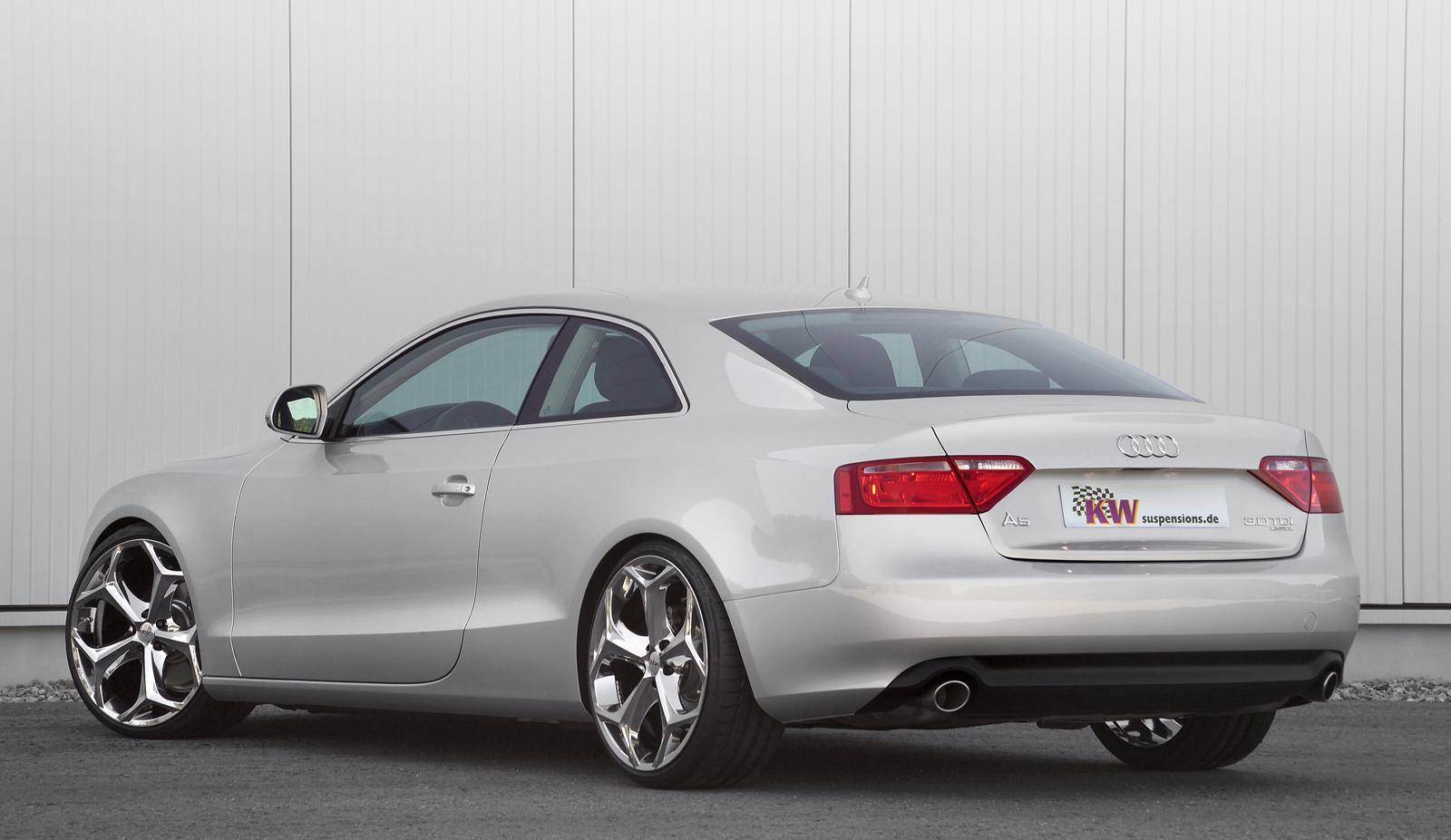 KW Coilover suspension V3 inox (incl. deactivation for electronic dampers) AUDI A5 Convertible (8F7) 02/2009-01/2017 (35210096)