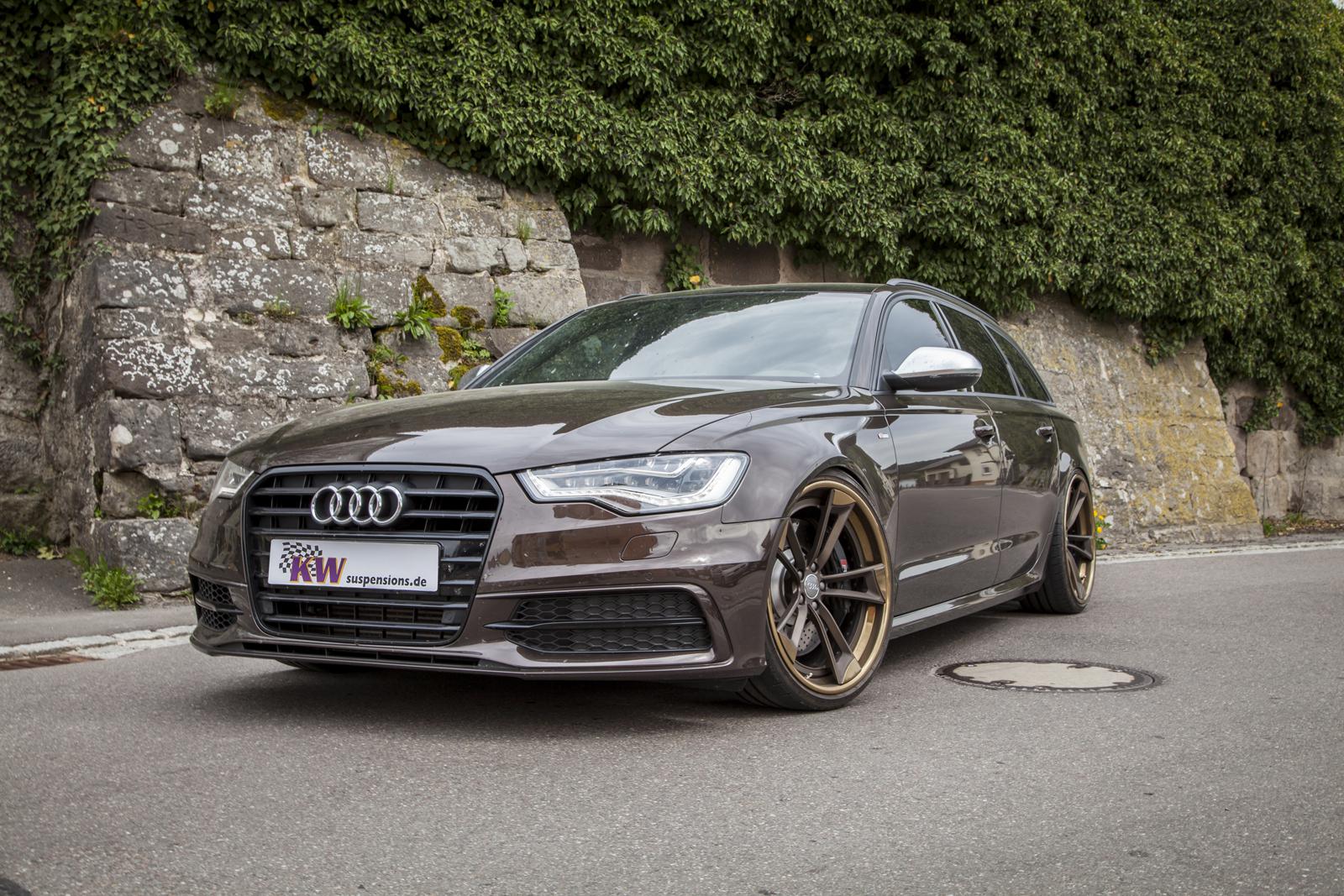 KW Coilover suspension V2 inox AUDI A6 Avant (4G5, 4GD, C7) 05/2011-09/2018 (1521000E)