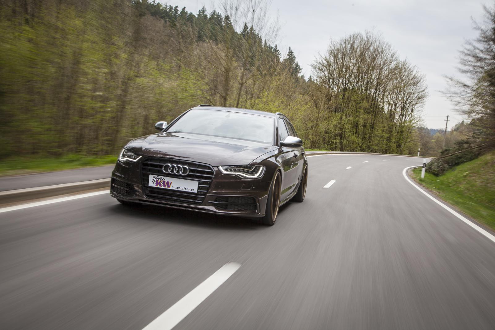 KW Coilover suspension V3 inox AUDI A6 Avant (4G5, 4GD, C7) 05/2011-09/2018 (3521000D)