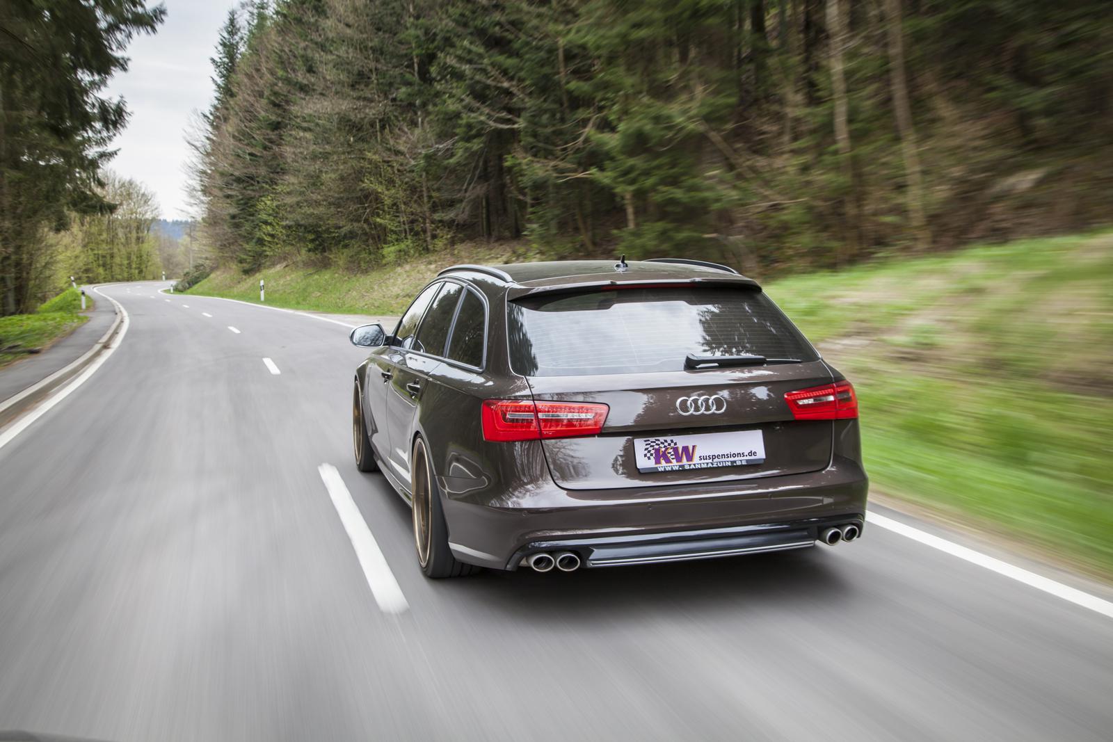 KW Coilover suspension V2 inox AUDI A6 Avant (4G5, 4GD, C7) 05/2011-09/2018 (1521000E)