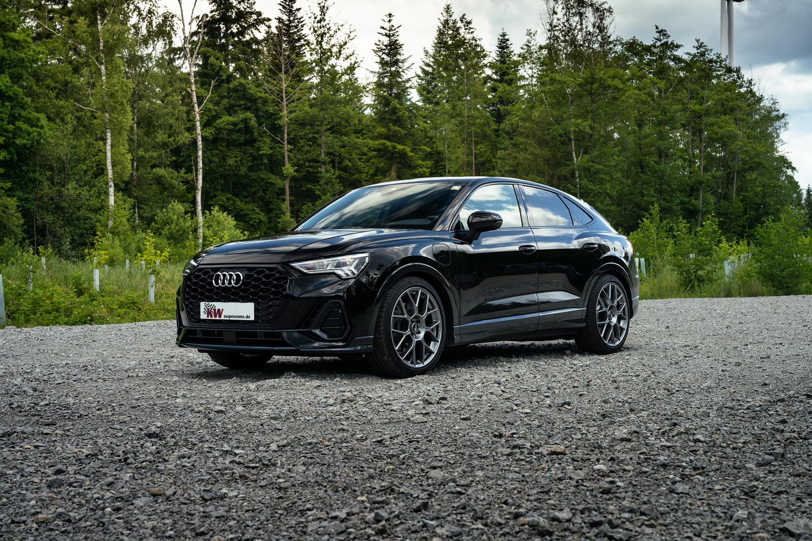 KW Coilover suspension V3 inox (incl. deactivation for electronic dampers) AUDI Q3 (F3B) 07/2018-