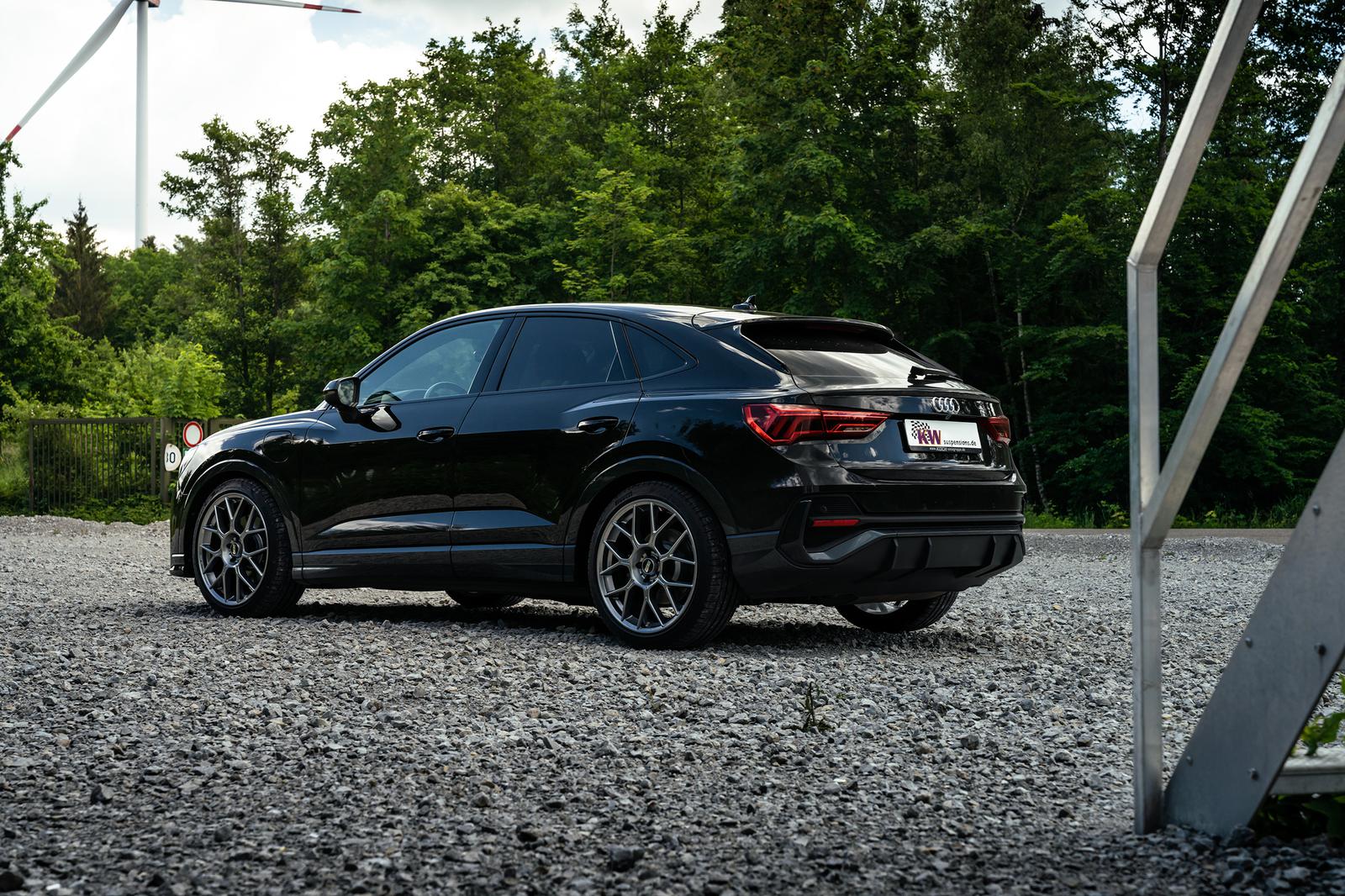 KW Coilover suspension V3 inox (incl. deactivation for electronic dampers) AUDI Q3 (F3B) 07/2018-