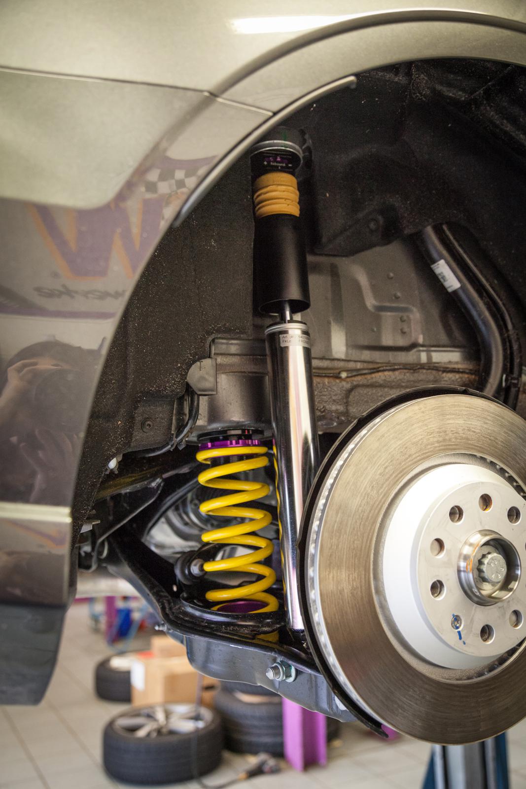 KW Coilover suspension V4 Clubsport incl. top mounts AUDI A3 Sportback (8VA, 8VF) 09/2012-